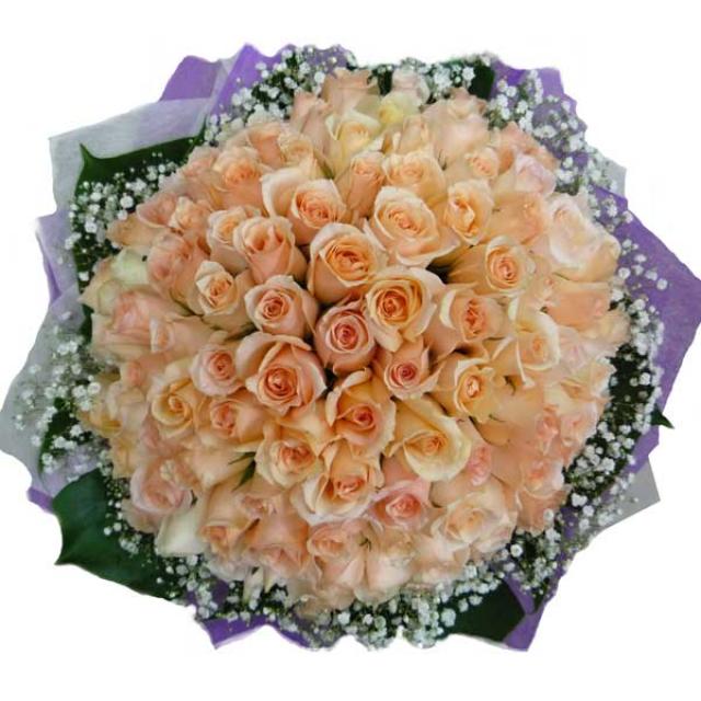 Bouquet en 100 Rosas Ecuatorianas